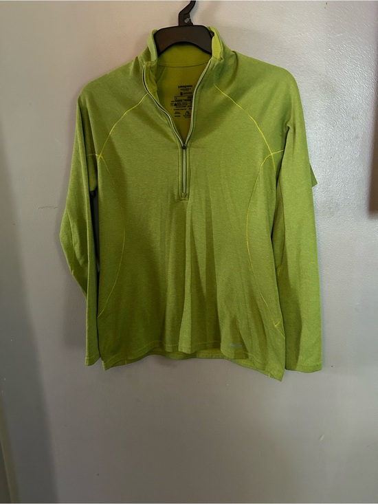 Patagonia Tops - Patagonia Shirt - Women's Capilene® Midweight Zip-Neck Pullover green